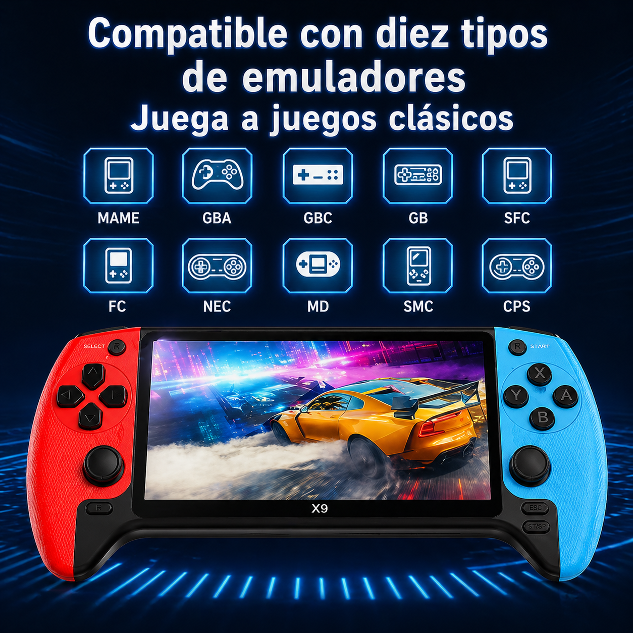 Consola Retro Portátil X9™
