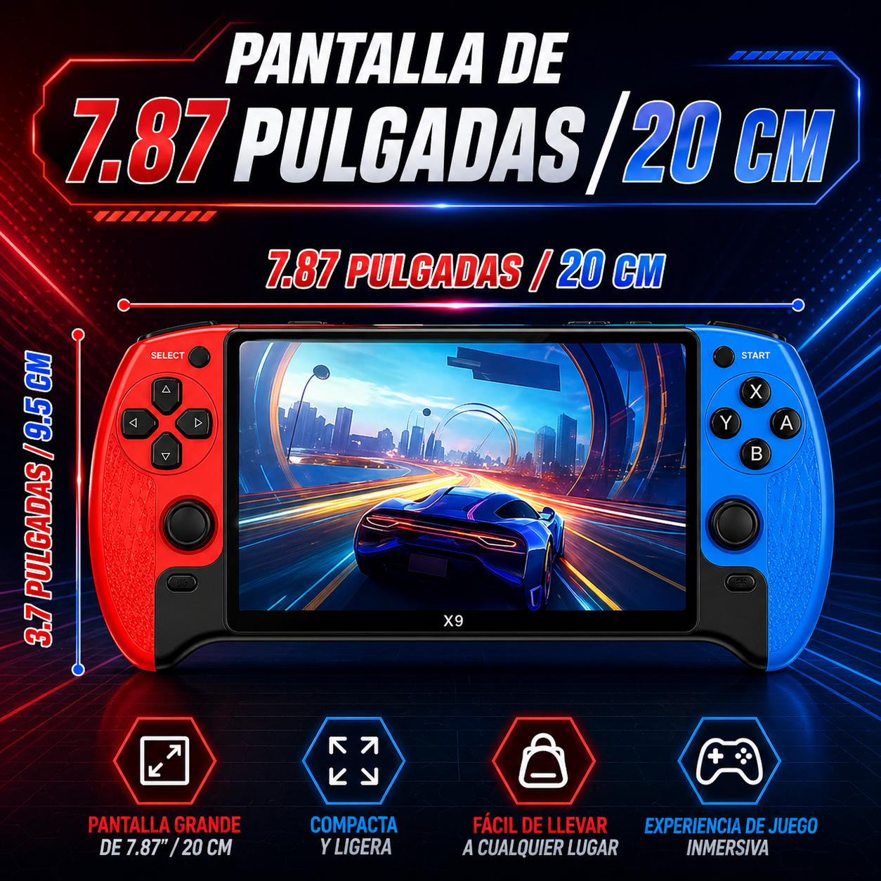 Consola Retro Portátil X9™